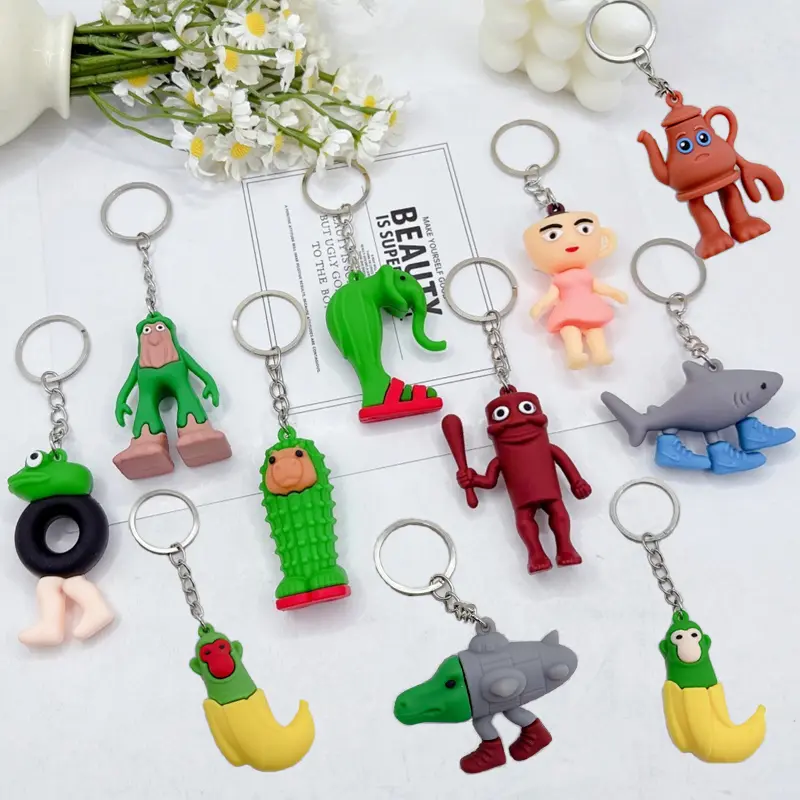 24PCS Italian Brainrot Blind Box Toy Tungtungtung Sahur Tralarero Tralala Bombardinocrocodilo Figures Key Chain Birthday Gift