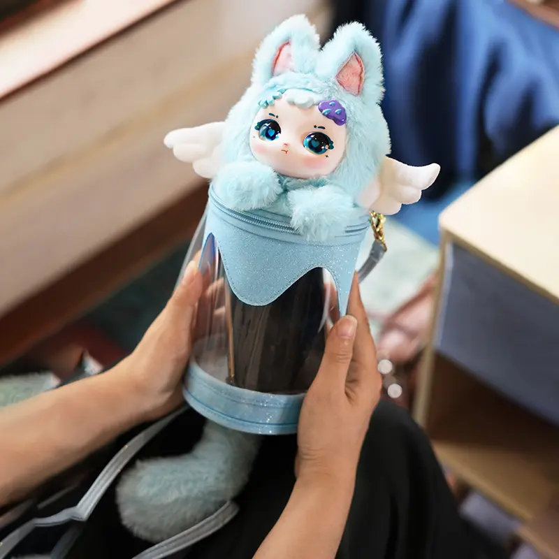New Ula Weather Series Surprise Blind Box Jelly Bag Portable Vinyl Plush Cute Anime Doll Messenger Toy Trendy Collectible Gift
