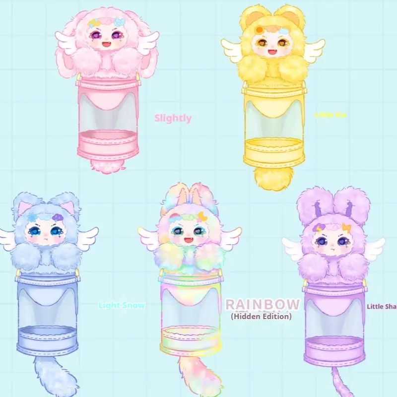 New Ula Weather Series Surprise Blind Box Jelly Bag Portable Vinyl Plush Cute Anime Doll Messenger Toy Trendy Collectible Gift
