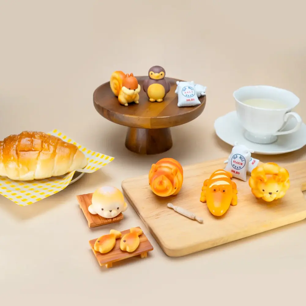 Animal Bakery Mini Figure 2 Series Blind Box Cute Doll Ornaments Hand-Made Trendy Collectible Toys Gifts For All Ages