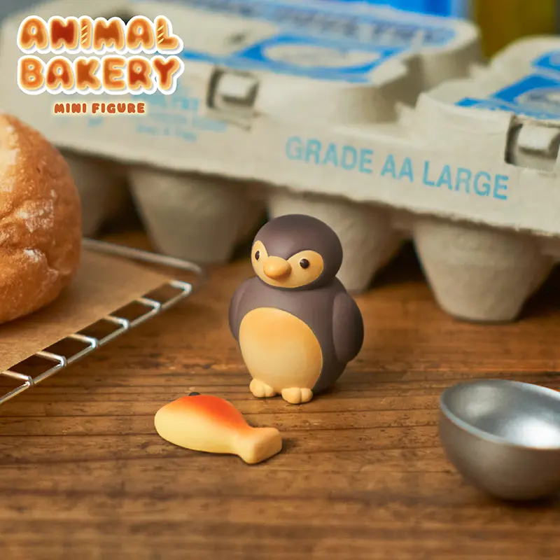 Animal Bakery Mini Figure 2 Series Blind Box Cute Doll Ornaments Hand-Made Trendy Collectible Toys Gifts For All Ages