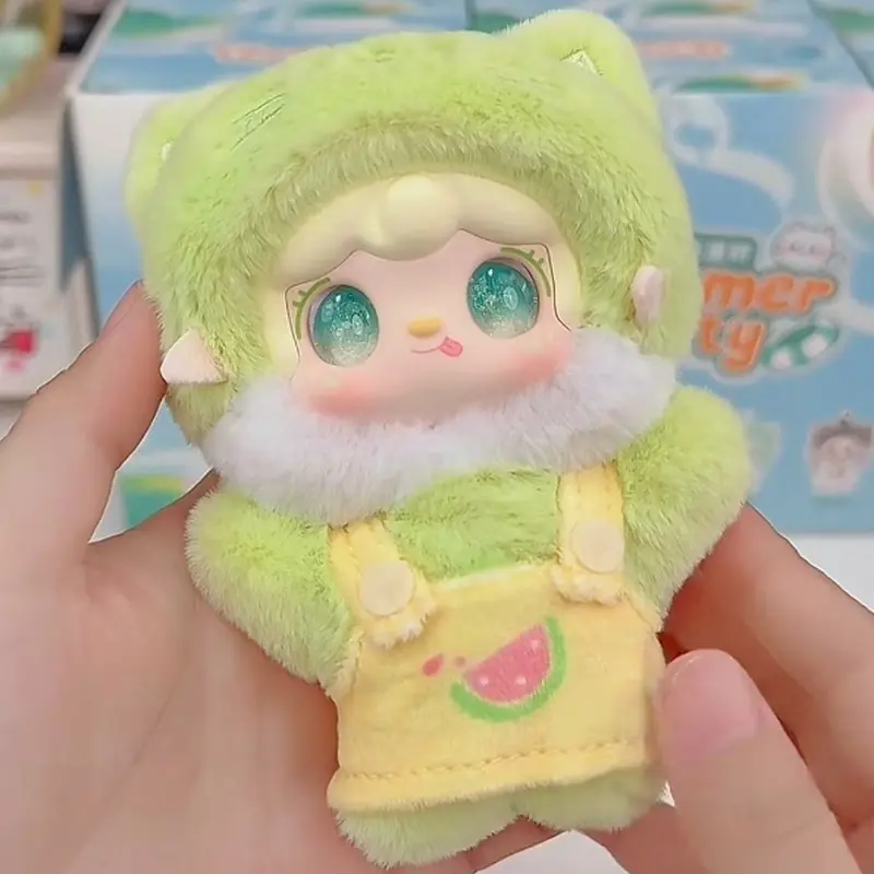 New Yooki Meow Summer Party Plush Vinyl Face Doll Blind Box Fashionable Toys Table Decorations And Surprise Trendy Gift For Girl