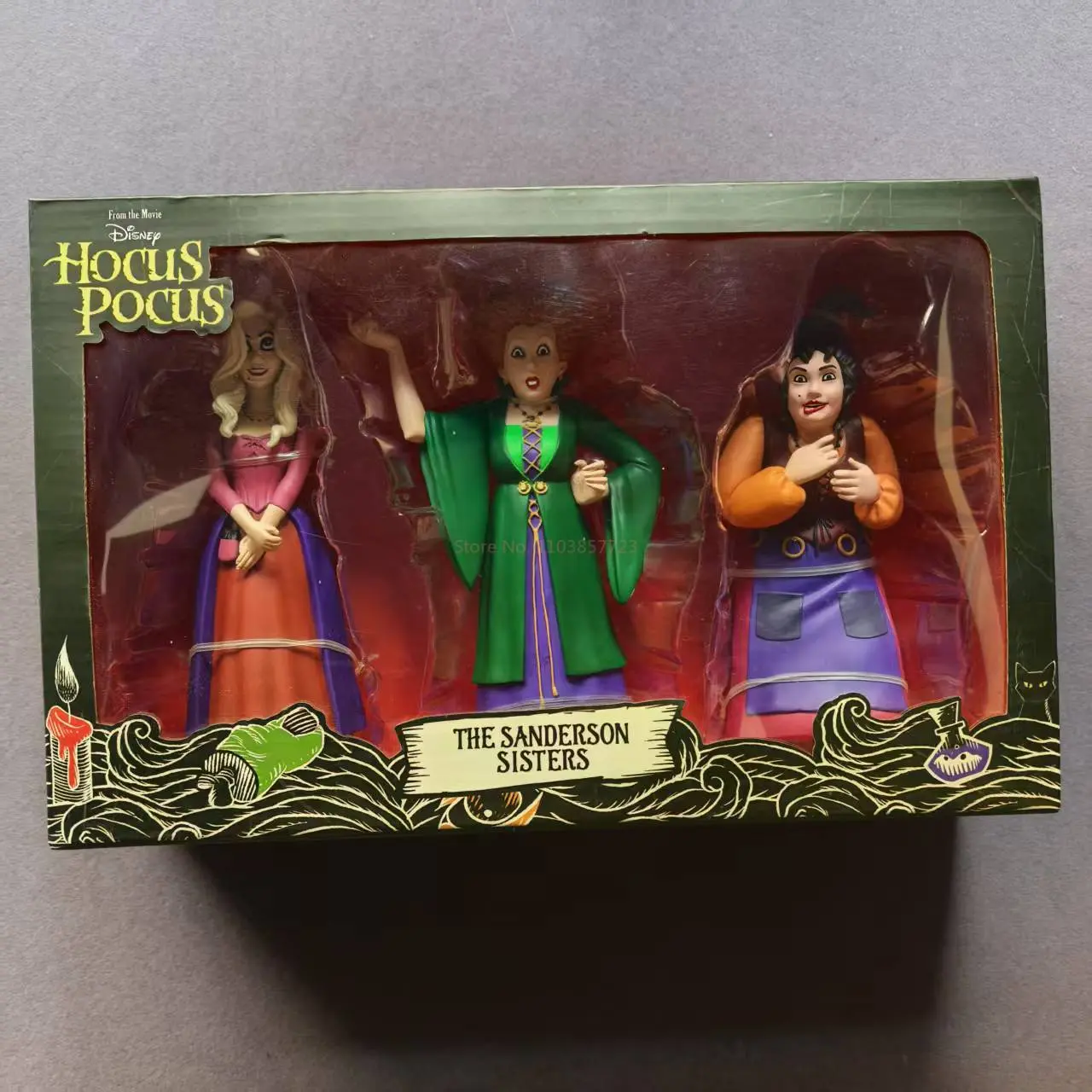 Neca Disney Hocus Pocus 6 Inch Action Figure - Sanderson Sisters Collectible Model Gift for Fans And Girls Suitable for Birthday
