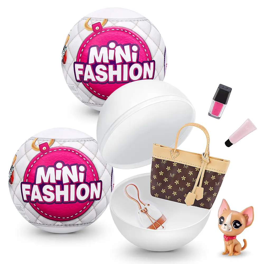Zuru 5 Surprise Mini Brands Toys Original Miniature Toy  Mini Bags Mystery Blind Box Accessories for Dolls Fashion Bag Shoe Toys