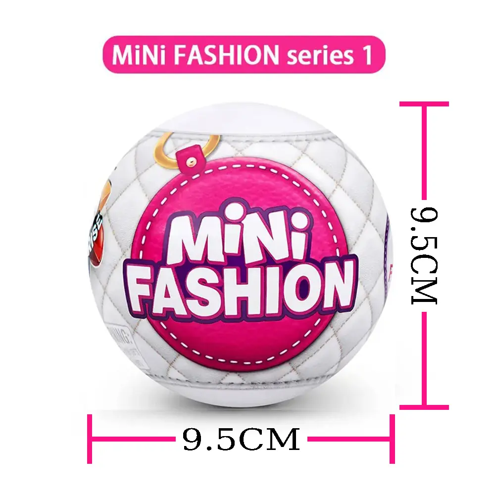 Zuru 5 Surprise Mini Brands Toys Original Miniature Toy  Mini Bags Mystery Blind Box Accessories for Dolls Fashion Bag Shoe Toys