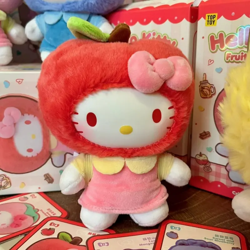Hellokitty Fruity Paradise Series Blind Box - Cute Anime Figure Vinyl Pendant Collectible Toy for Kids Trendy Mystery Gift