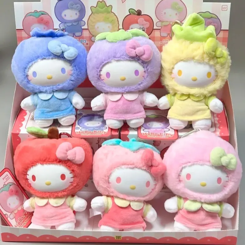 Hellokitty Fruity Paradise Series Blind Box - Cute Anime Figure Vinyl Pendant Collectible Toy for Kids Trendy Mystery Gift