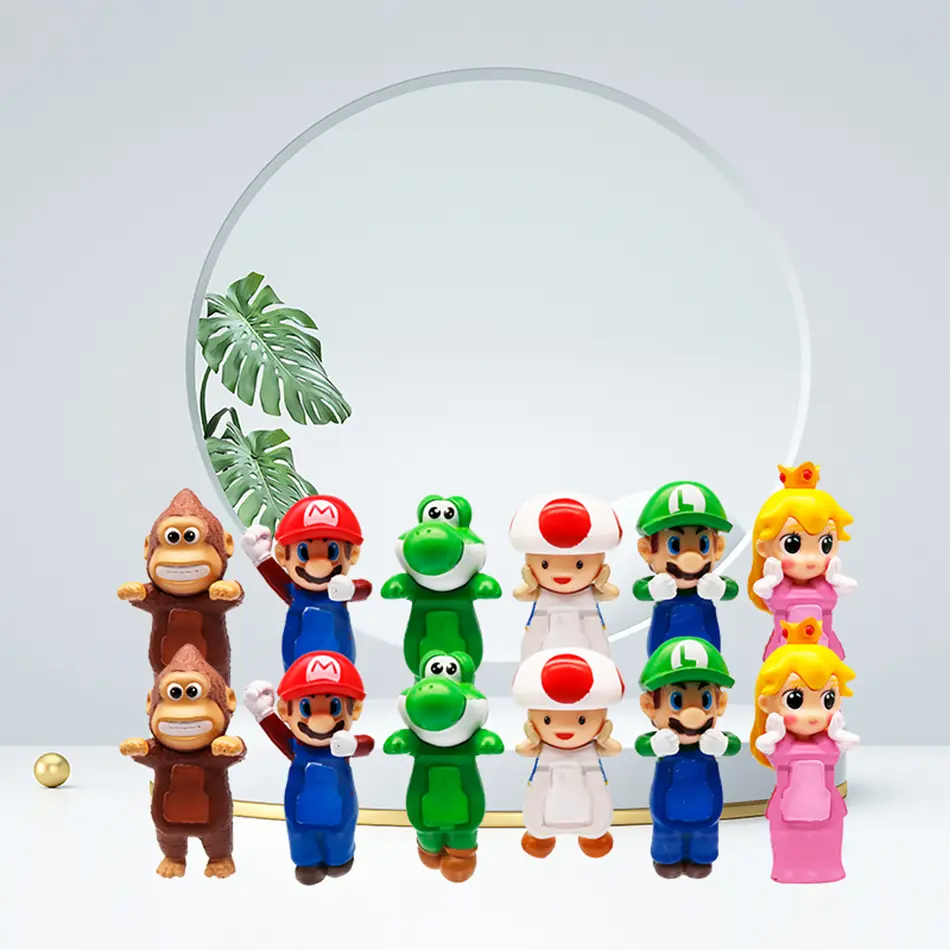 Hot Sonni  Blind Box Super Mario Surprise Blind Box Cute Anime Figures Model Doll Toys Kids Gifts