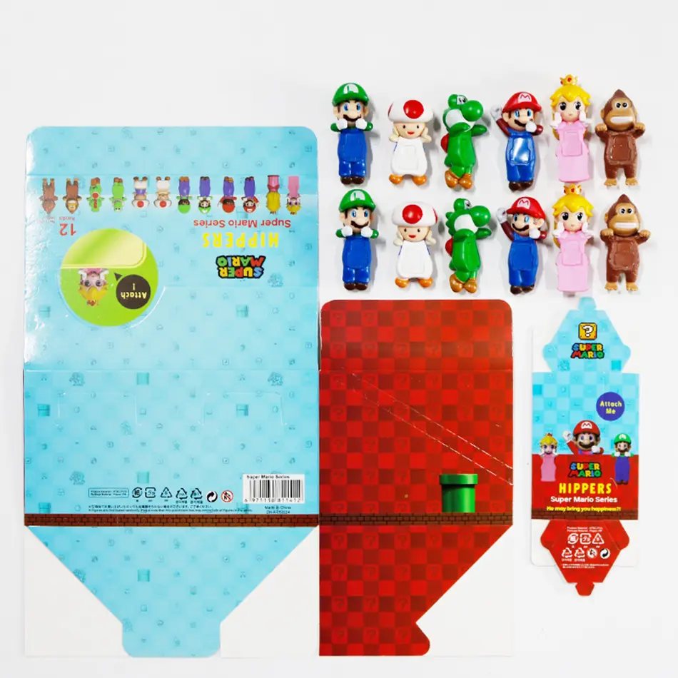 Hot Sonni  Blind Box Super Mario Surprise Blind Box Cute Anime Figures Model Doll Toys Kids Gifts