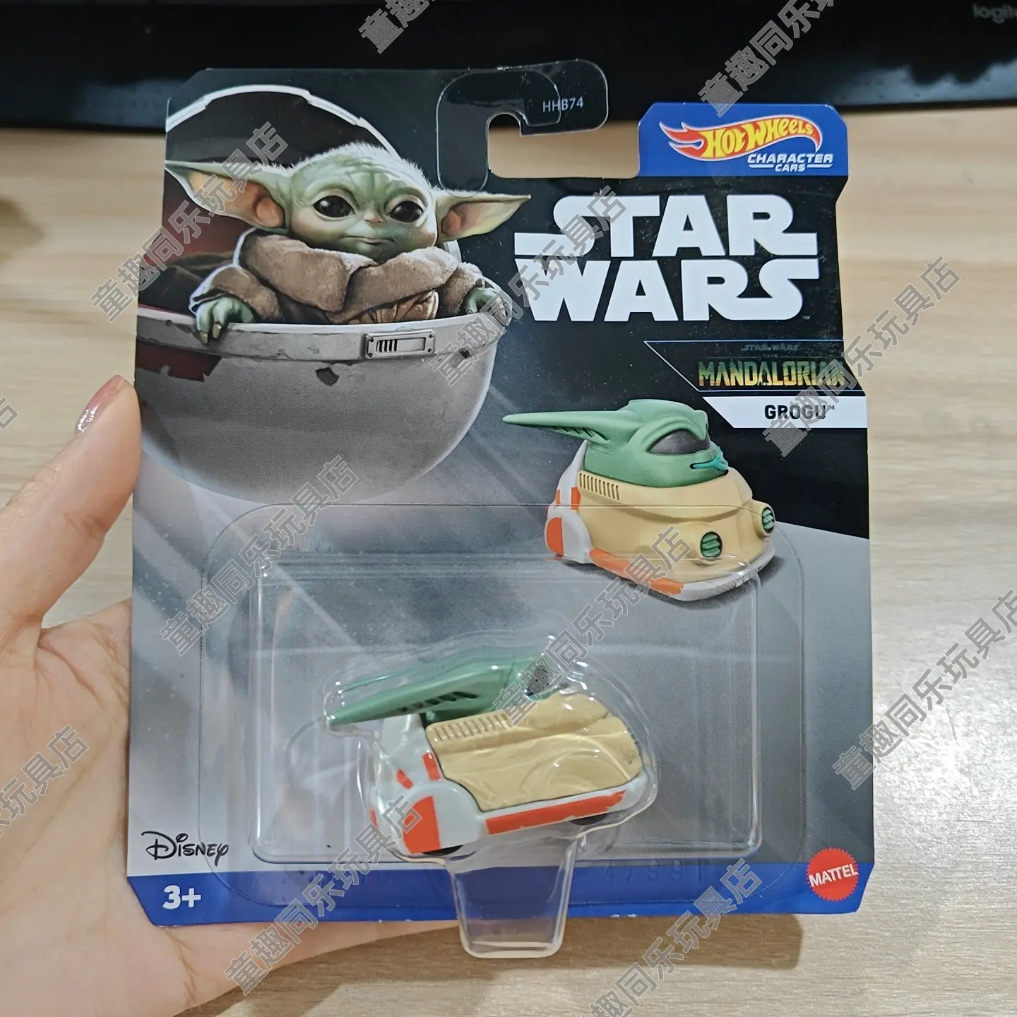 Hot Wheels Popular Movies Characters Series Star Wars Yoda Kung Fu Panda Car Model Collectable Alloy Trolley Decor Toys Gift