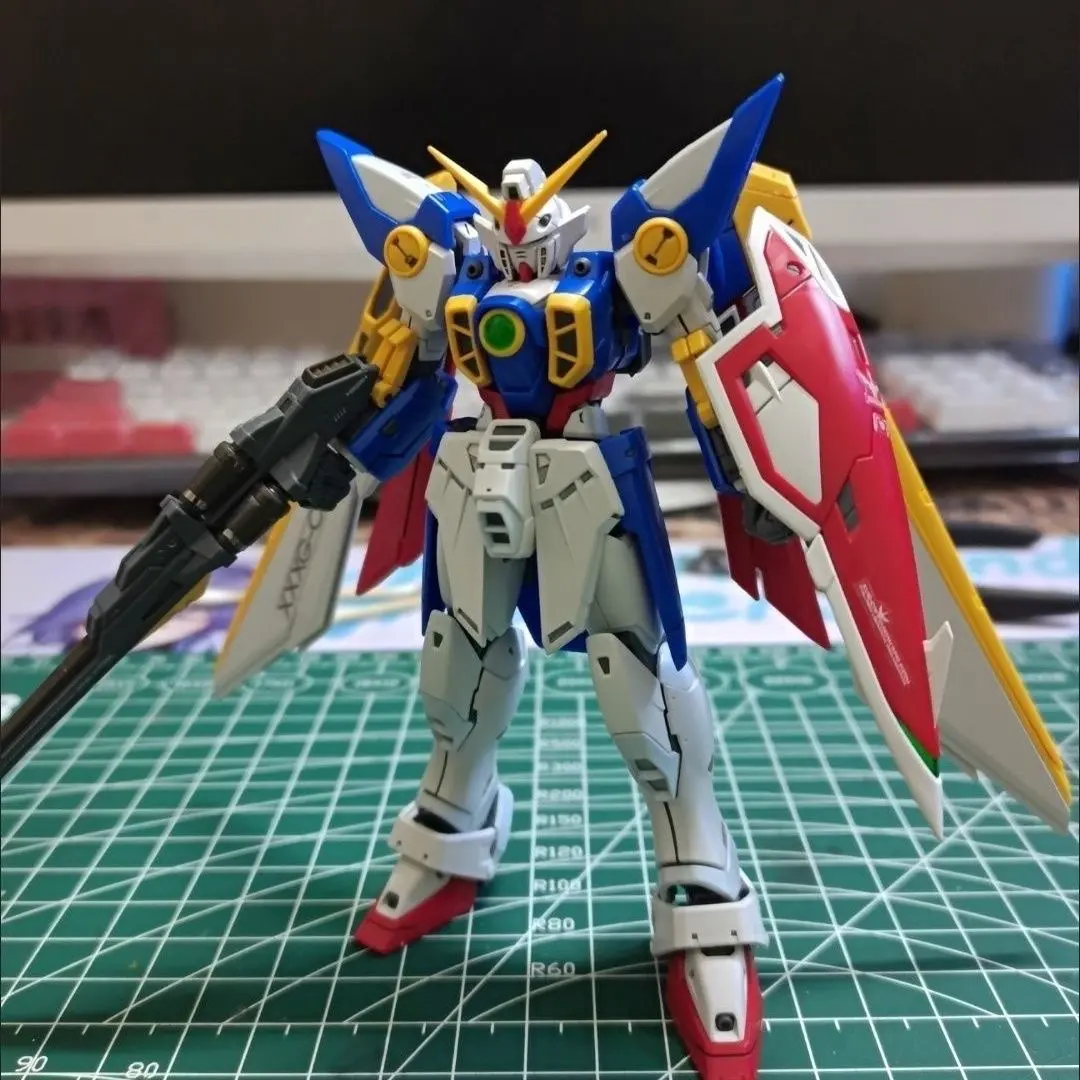 HG 1/144 Model Block Animation Wing Action Figure Assembled Model Toy Block Collection Accessories Children's Toys Gift