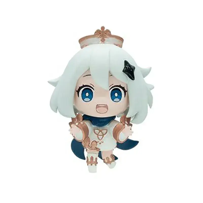 Bushiroad Original Genshin Impact Vol 1 Anime Figure Gashapon Model Set Paimon Diluc Venti Amber Figurine Toys Collectible Gifts