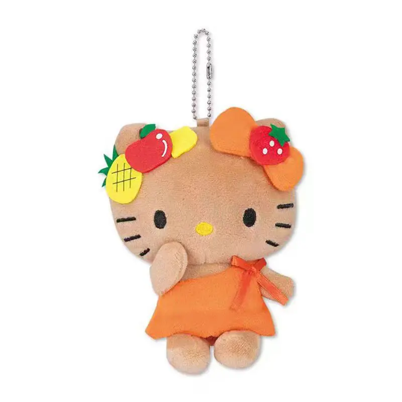 Kawaii Sanrio Cartoon Hello Kitty Mermaid Surfboard Toys Backpack Pendant Charm Fashion Accessories Keychain Girl Birthday Gifts