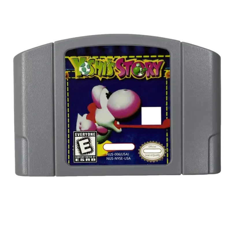 N64 USA Version 64 Bit Console Video Games Cartridge Super 64 Kart Party Paper Smash Series Hobby Collection Gifts Toys