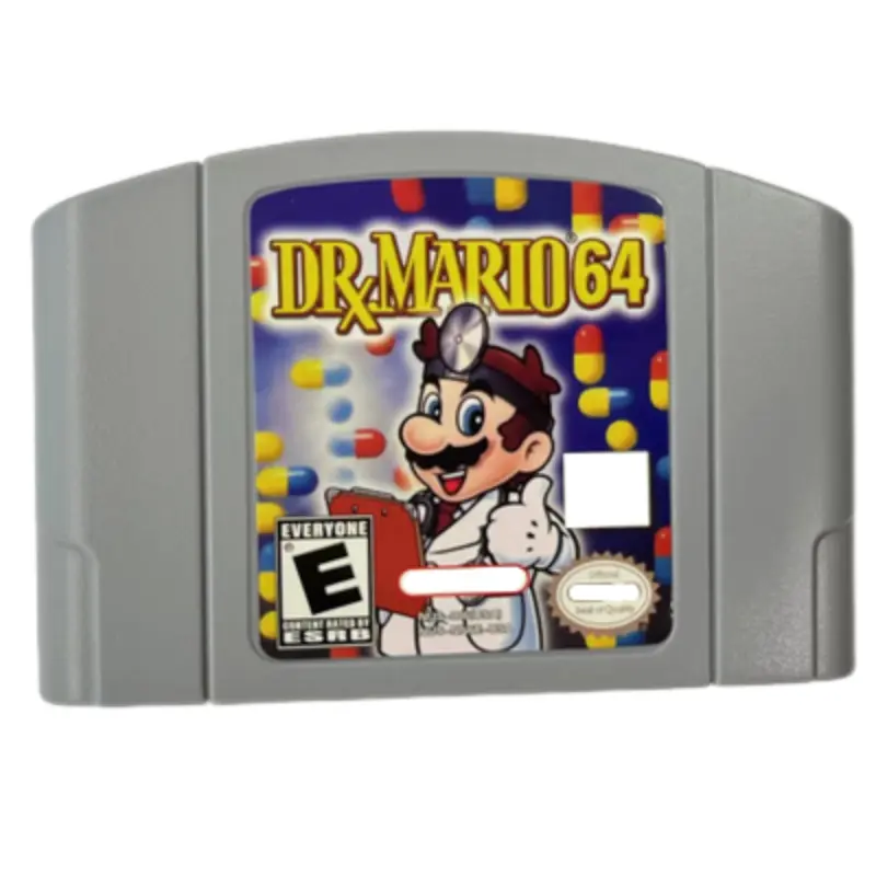 N64 USA Version 64 Bit Console Video Games Cartridge Super 64 Kart Party Paper Smash Series Hobby Collection Gifts Toys