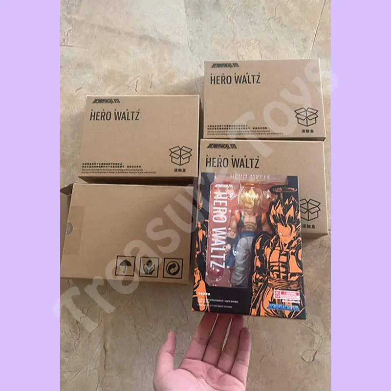 In Stock Demoniacal Fit Gogeta Figure Dragon Ball Z SHF Super Saiyan Gogeta Hero Waltz Anime Action Figure Model Toys Gifts