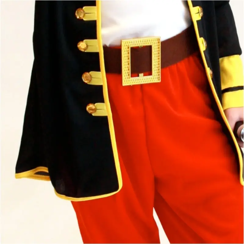 Caribbean Pirate Cosplay Outfit Children Captain Cosplay Set Kids Buccaneer Costumes Boy Party Corsair Performance Clothes