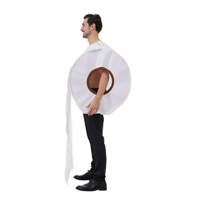 Toilet Paper New Couples Play Clothes Toilet Paper Makeup Stage Performance Costumes Anime Cosplay Halloween Costumes