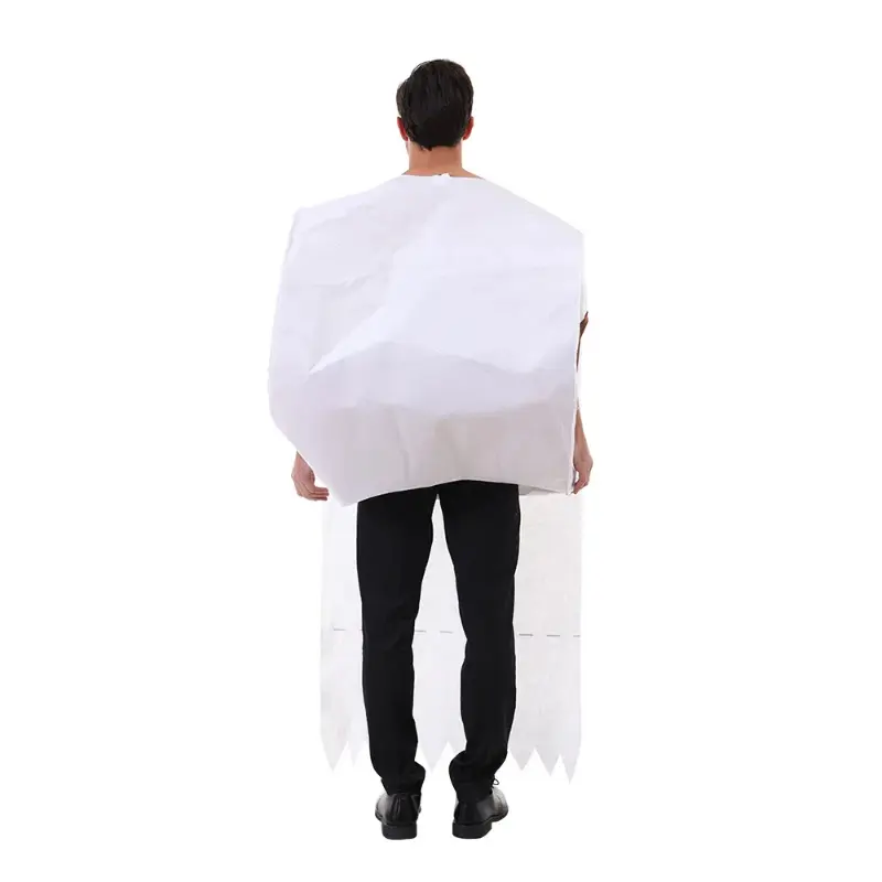 Toilet Paper New Couples Play Clothes Toilet Paper Makeup Stage Performance Costumes Anime Cosplay Halloween Costumes