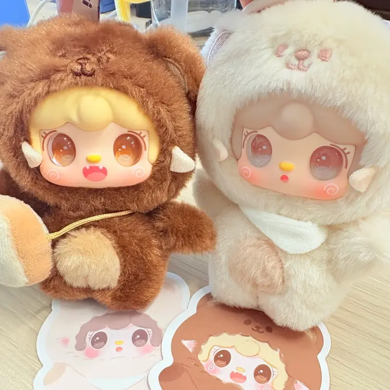 100% Original Yooki V4 Take a Bite of The Little Bear Series Blind Box Mystery Box Toys Cute Action Anime Figure Model Toys