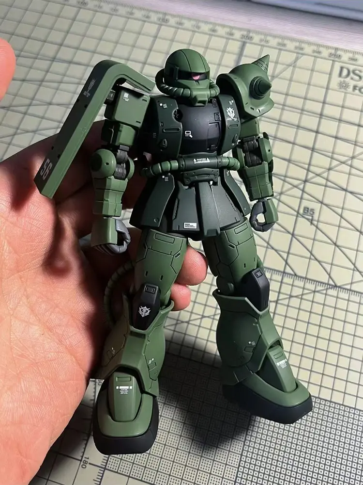 HG 1/144 Assembly Model Kit GTO MS-06C-6/R6 Zaku 2 Type C-6 anime Action Figures Robot Mecha Plastic Model Doll Toy Kids Gifts