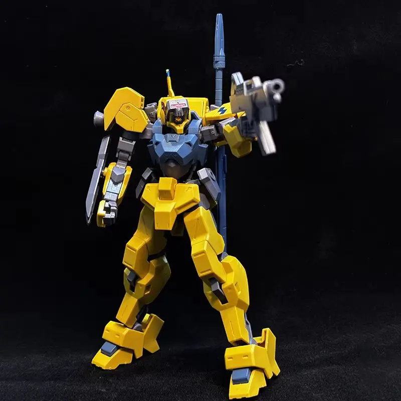 Hg 1/144 Trident Model Mobile Suit Iron Blood Mecha Assembly Model Action Figures Children'S Educational Toys Gift Collection