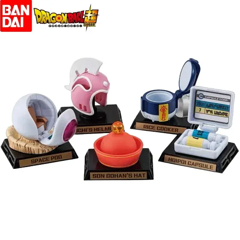 Bandai Genuine Gashapon Dragon Ball Space Poo Rice Cooker Hoipoii Capsule Action Anime Figures Toys Birthday Gift