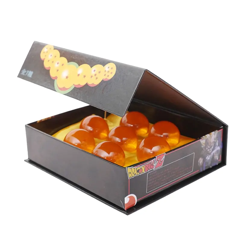 Anime Dragon Ball 7pcs/set 1:1 Crystal Ball Action Figure Toys DBZ Summon Shenron Wishing Balls Collection Model Doll Gifts Kids