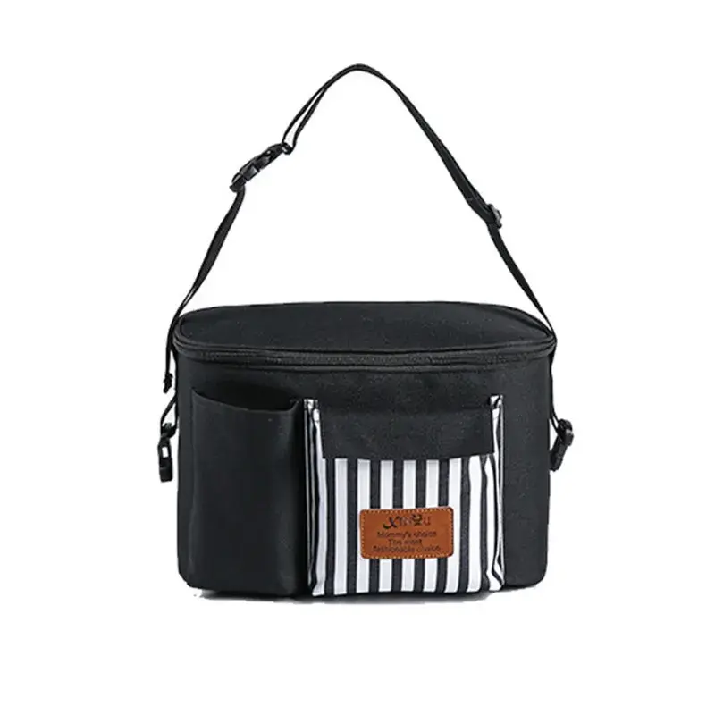 Portable Baby Stroller Bag Organizer Nappy Bag Mummy Maternity Diaper Bag Travel Backpack Pram Buggy Cart Bottle Bag Accessories