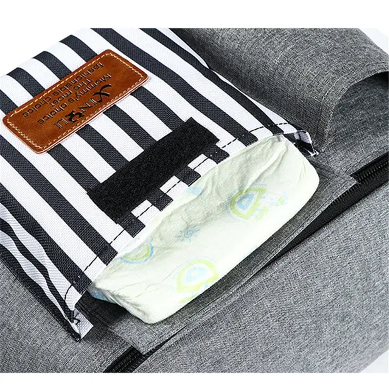Portable Baby Stroller Bag Organizer Nappy Bag Mummy Maternity Diaper Bag Travel Backpack Pram Buggy Cart Bottle Bag Accessories