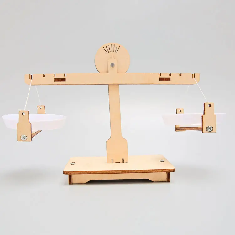 Balance Scales DIY Physics Children Educational Manual Toys STEM Experiment Hands-On Ability Tools Gifts