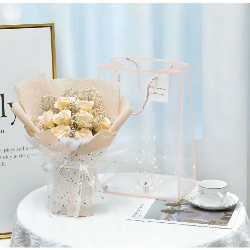 Dried Flowers Starry Sky Bouquet Fragrance Soap Flowers Rose Bouquet Valentine's Day Gift Mother's Day Teacher's Day Gift
