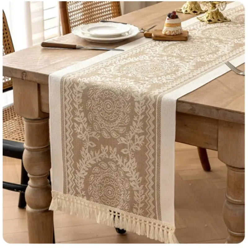 Nordic Minimalist Wallpaper Cotton Linen Wallpaper Waterproof and Stain Resistant Holiday Dining Table Wedding Decoration