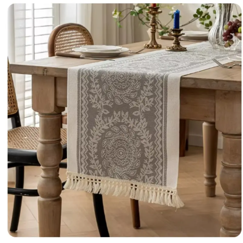 Nordic Minimalist Wallpaper Cotton Linen Wallpaper Waterproof and Stain Resistant Holiday Dining Table Wedding Decoration