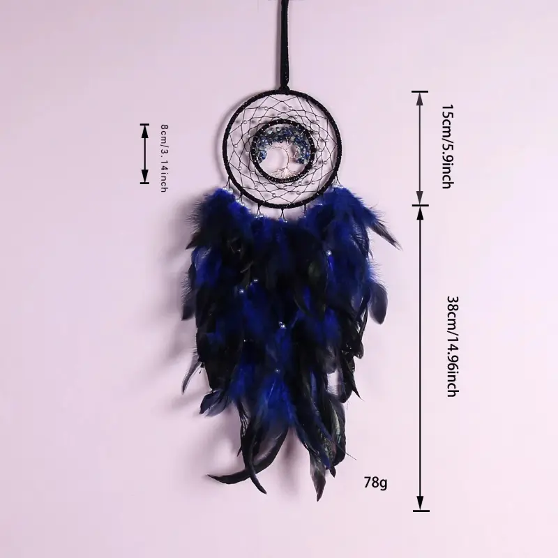 Wall Hanging Dream Catchers Handmade Feather Wall Hangings Dream Catcher Home Decoration Room Wind Chimes Ornaments