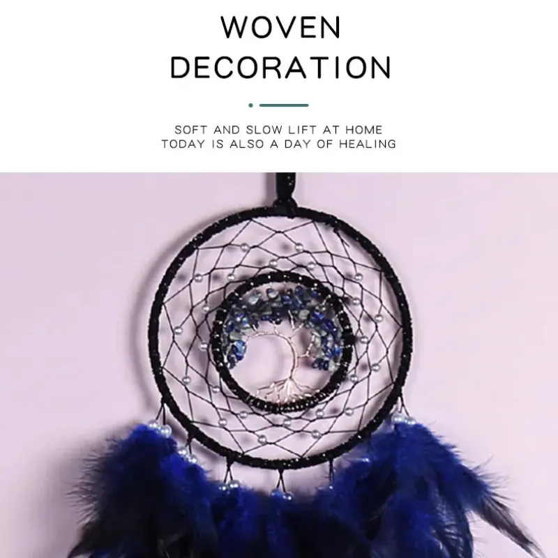 Wall Hanging Dream Catchers Handmade Feather Wall Hangings Dream Catcher Home Decoration Room Wind Chimes Ornaments