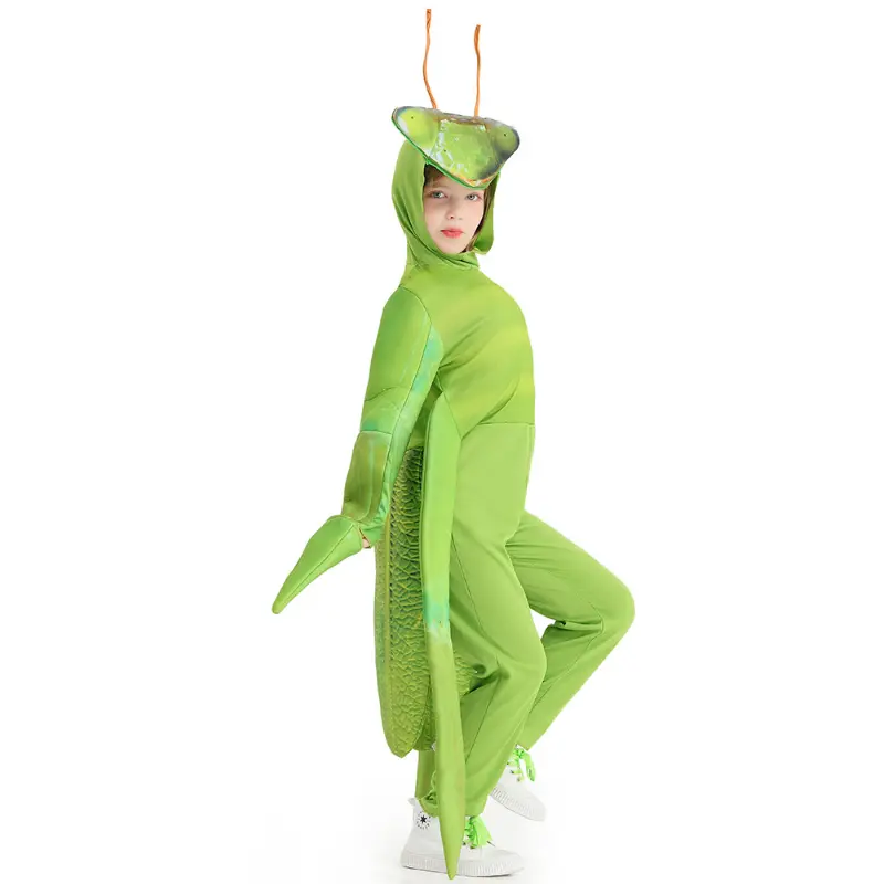 Funny Fashion Cute Halloween Boys and Girls Animal Role-playing Cosplay Performance Mantis Cosplay Costume Mantis
