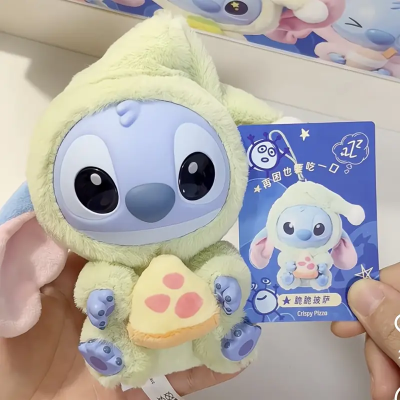 Stitch Surprise Box Even When Sleeping You Still Need To Take A Bite Series Plush Anime Characters Stitch Mystery Box Toy Gifts