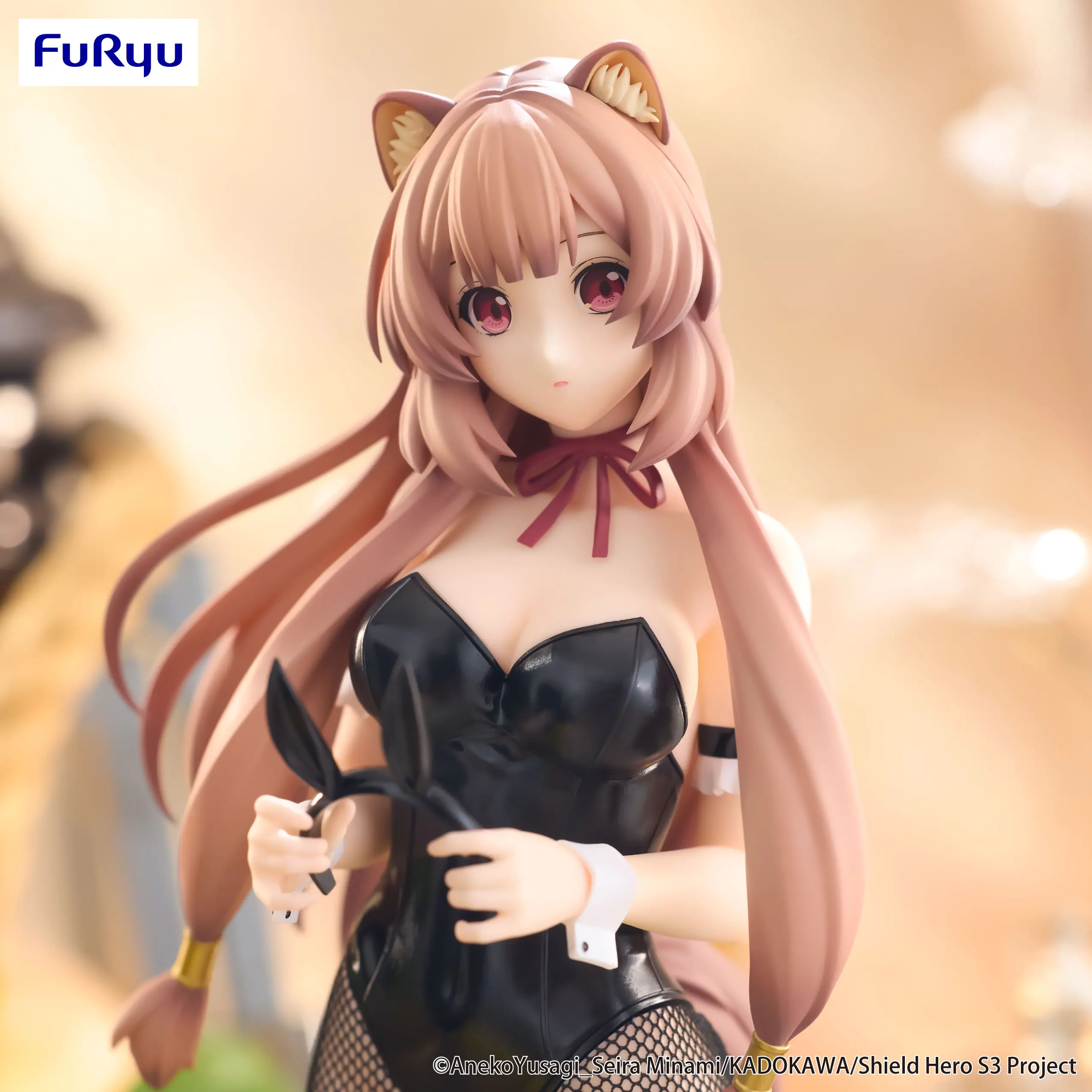 Original FuRyu BiCute Bunnies The rising of the shield hero Raphtaria PVC Anime Figures Action Figure Model Toys customized Gift