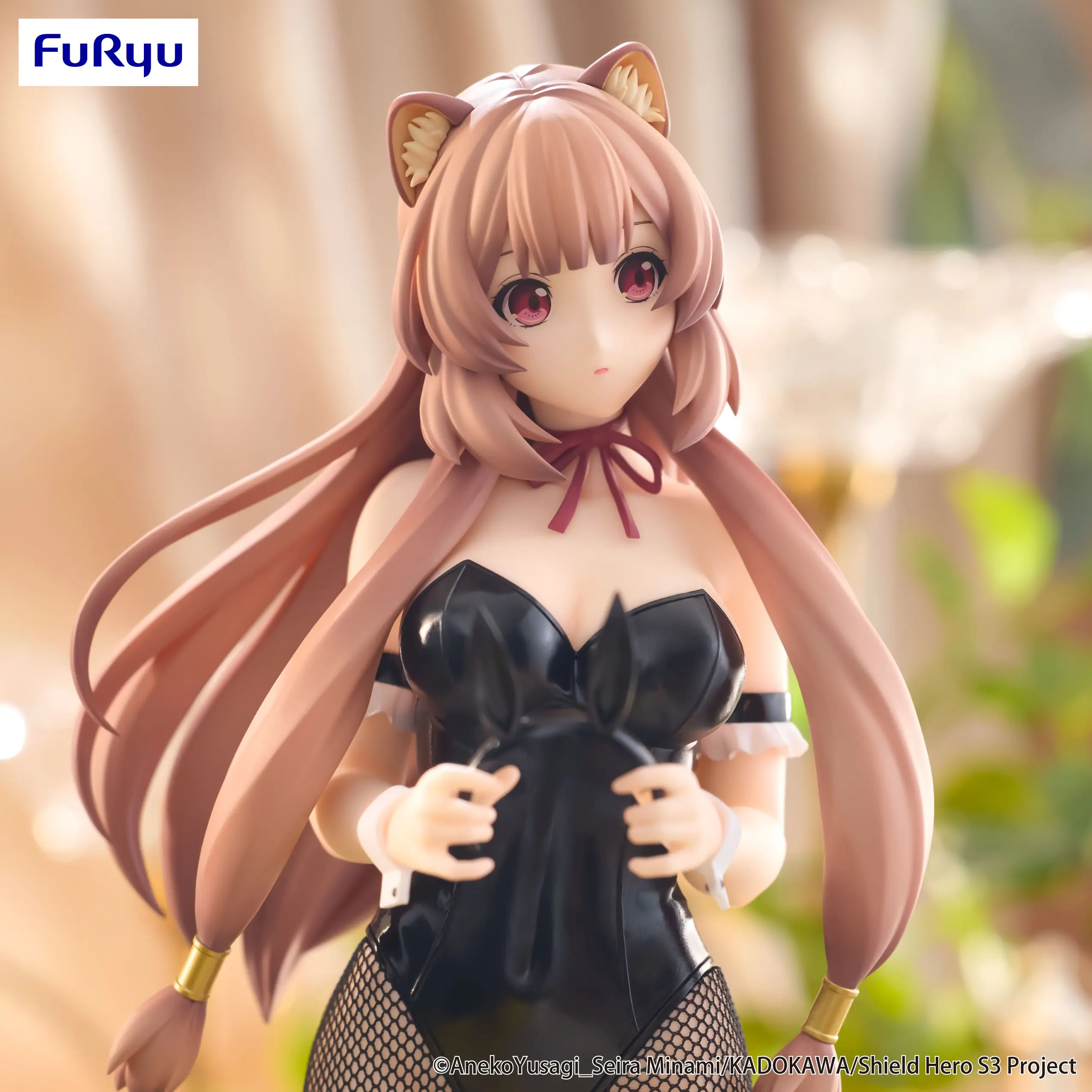Original FuRyu BiCute Bunnies The rising of the shield hero Raphtaria PVC Anime Figures Action Figure Model Toys customized Gift