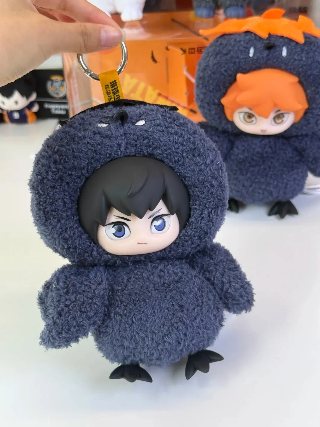 Haikyuu!! Yu Nishinoya Tadashi Yamaguchi Shoyo Hinata Blind Box Vinyl Plush Pendant Anime Toy Collectible Trendy Surprise Gift