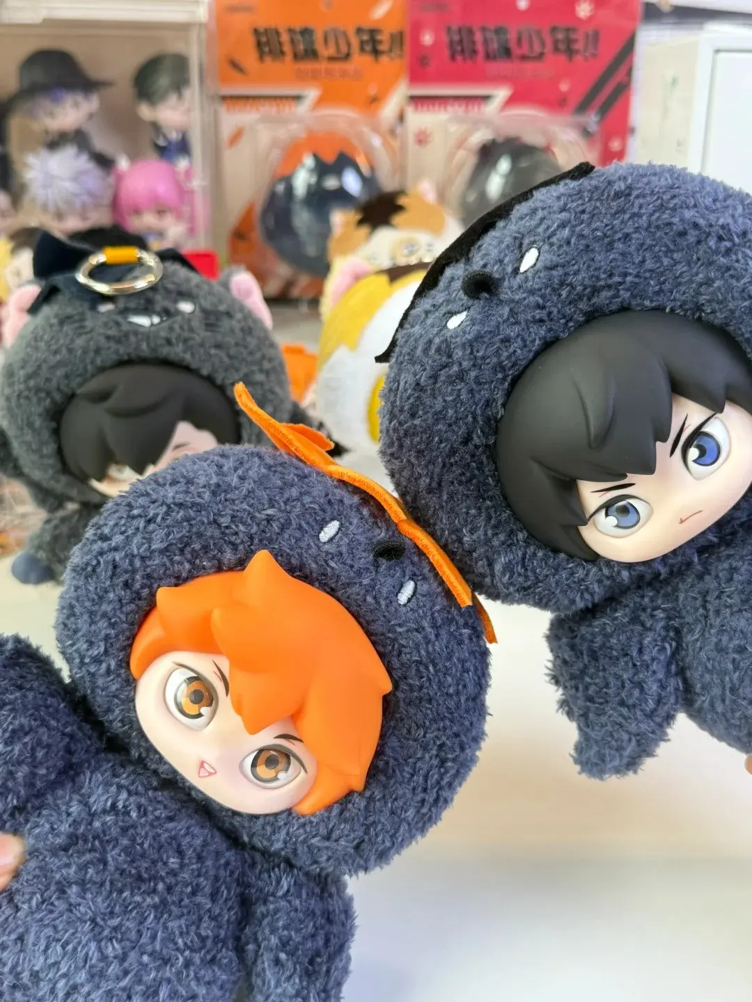 Haikyuu!! Yu Nishinoya Tadashi Yamaguchi Shoyo Hinata Blind Box Vinyl Plush Pendant Anime Toy Collectible Trendy Surprise Gift