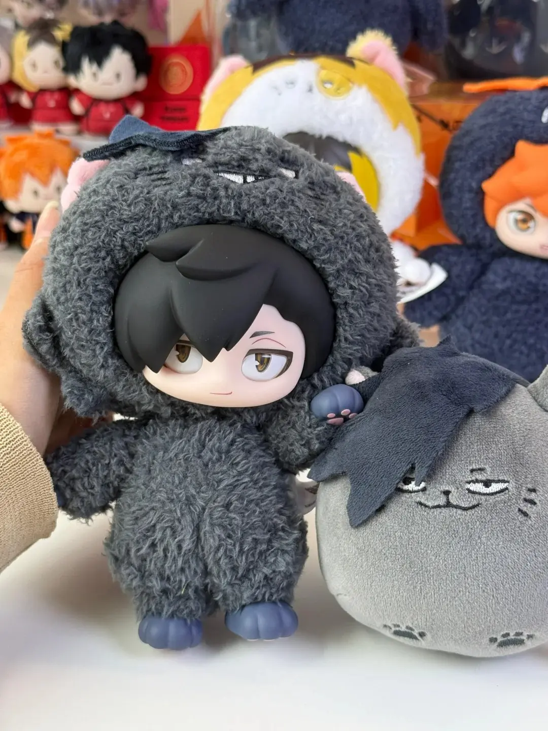 Haikyuu!! Yu Nishinoya Tadashi Yamaguchi Shoyo Hinata Blind Box Vinyl Plush Pendant Anime Toy Collectible Trendy Surprise Gift