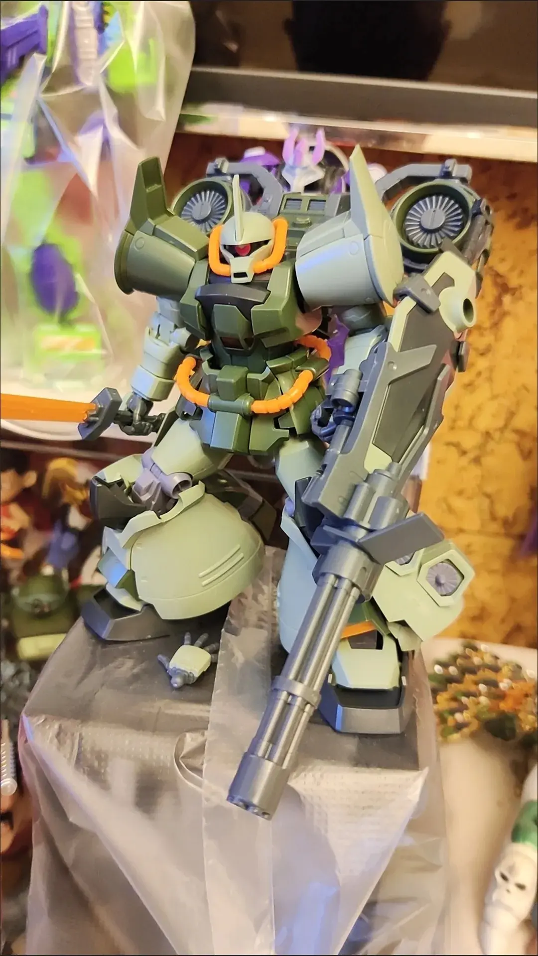 Gravitation Hg 1/144 Green Edition Lh001 Gouf Flight Type Limited Edition 【In Stock】Figures Assembled Model Toy Collection Gift