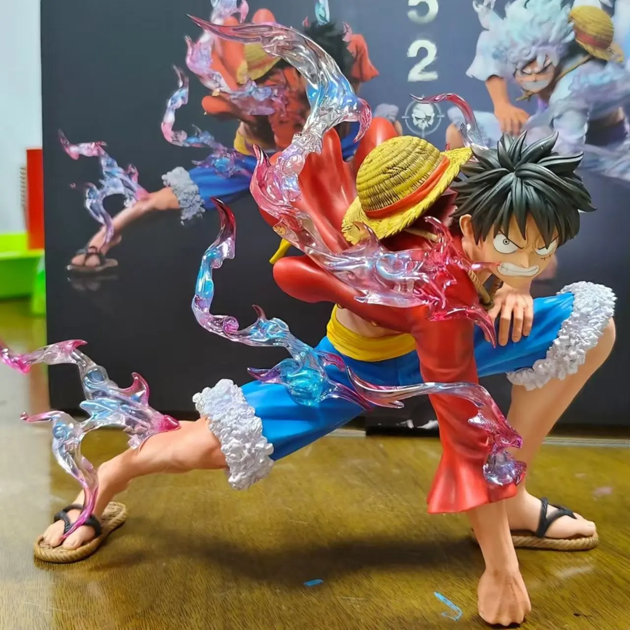 16cm Jt Toys One Pieces Anime Gear 2 Nika Luffy Gk Monkey D. Luffy Figures Statue Model Doll Collection Decorate for Kids Toy