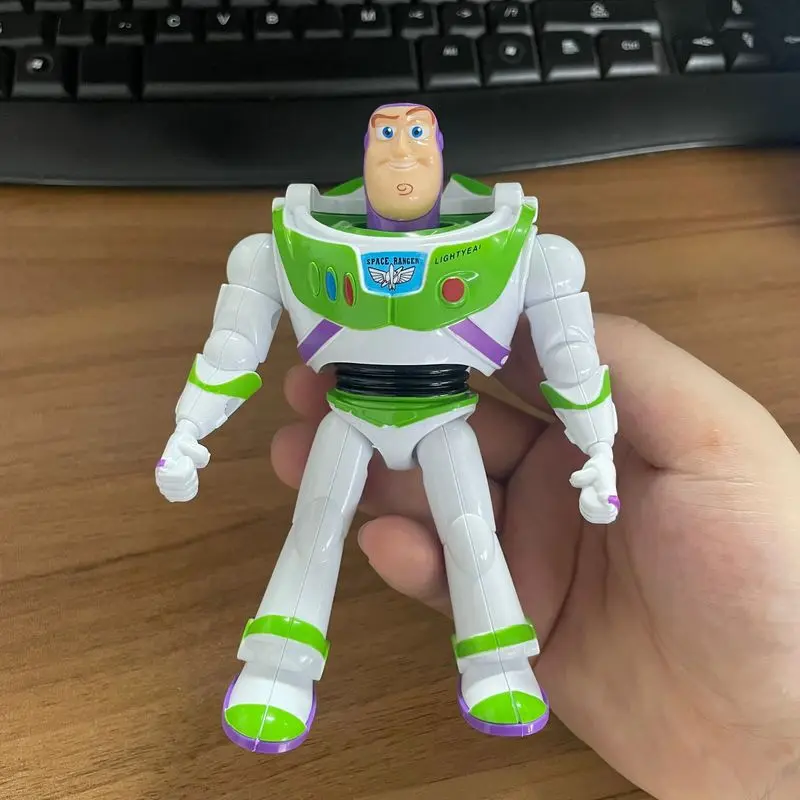 Hot Sales Toy Story 3 Buzz Lightyear Woody Anime Figure Toy Model Statue Ornament Pendant Action Doll Collection Kids Xmas Gift