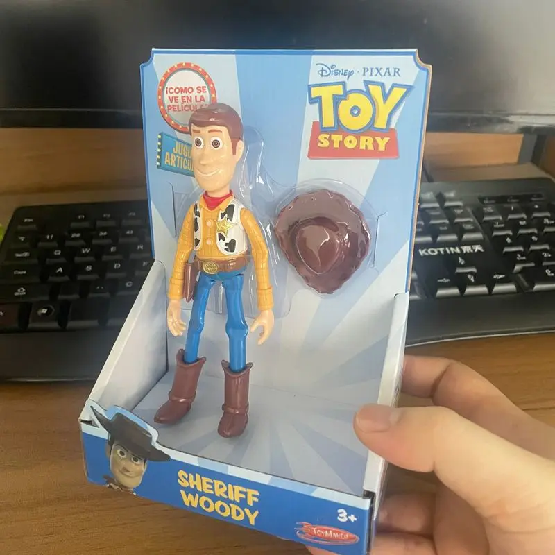Hot Sales Toy Story 3 Buzz Lightyear Woody Anime Figure Toy Model Statue Ornament Pendant Action Doll Collection Kids Xmas Gift