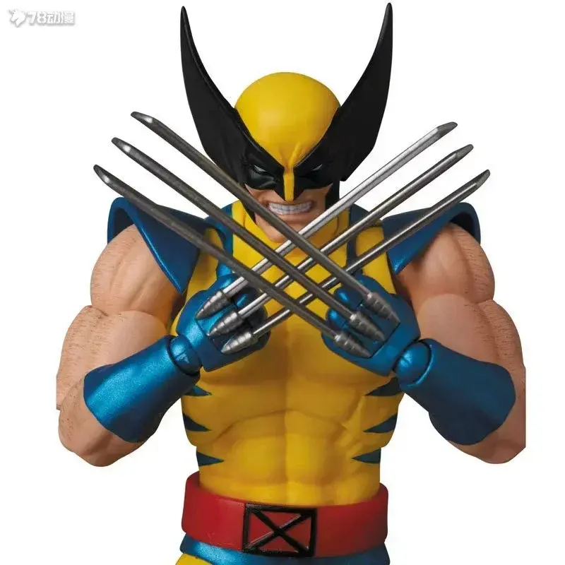New Ct Toys Wolverine Action Figure MAFEX No.096 Anime Figures X-Men Figurine Deadpool Wolverine PVC Statue Ornament Model Toys