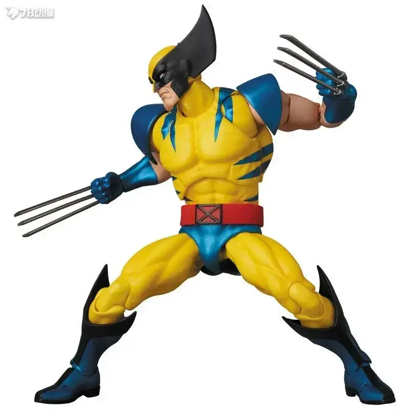 New Ct Toys Wolverine Action Figure MAFEX No.096 Anime Figures X-Men Figurine Deadpool Wolverine PVC Statue Ornament Model Toys