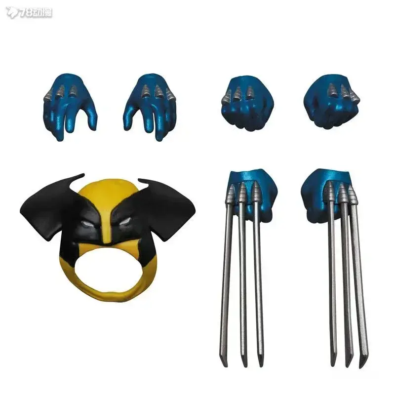 New Ct Toys Wolverine Action Figure MAFEX No.096 Anime Figures X-Men Figurine Deadpool Wolverine PVC Statue Ornament Model Toys